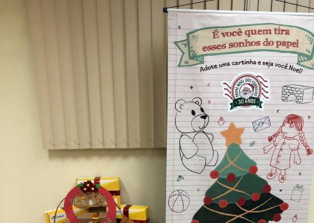 Nova Andradina - Cartinhas da campanha “Papai Noel dos Correios' podem ser adotadas até 07 de dezembro