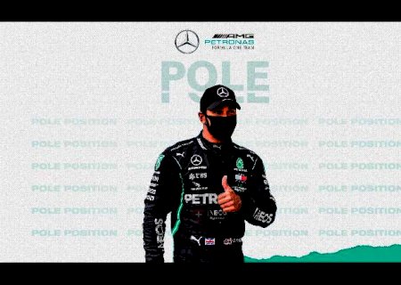 Lewis Hamilton vai largar na pole position no Grande Prêmio da Inglaterra