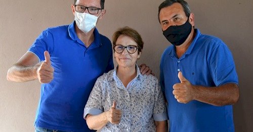 Em visita a São Gabriel do Oeste, Ministra Tereza Cristina declara apoio a Jeferson e Valdecir