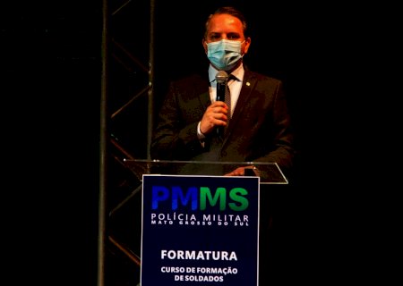 Mesmo com a pandemia, PM forma 386 novos soldados e reforça apoio de Coronel David