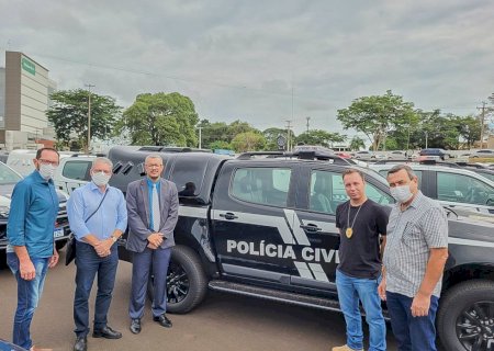 São Gabriel do Oeste recebe novas viaturas do Governo do Estado de Mato Grosso do Sul para reforçar ações policiais