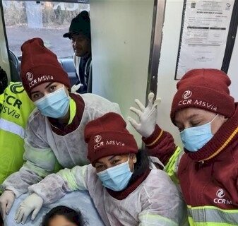 Bebê nasce às margens da BR-163/MS na Capital, em ambulância da CCR MSVia