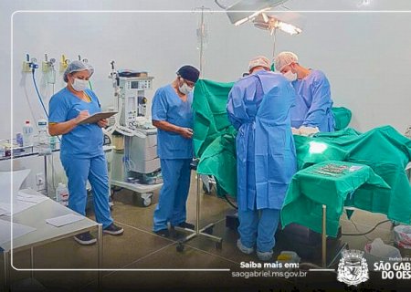 Hospital Municipal de São Gabriel do Oeste amplia investimento em cirurgias minimamente invasivas com aquisição de instrumentais
