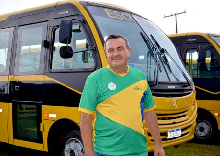 Riedel, Tereza Cristina, Geraldo Resende e Junior Mochi, recebem apoio do vice-prefeito de São Gabriel do Oeste