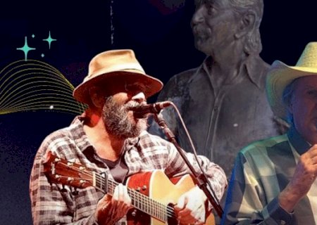 Em reencontro histórico, Almir Sater e Sérgio Reis cantam juntos em homenagem a Zacarias Mourão em Coxim
