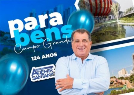 Vereador Ademir Santana homenageou a Cidade Morena